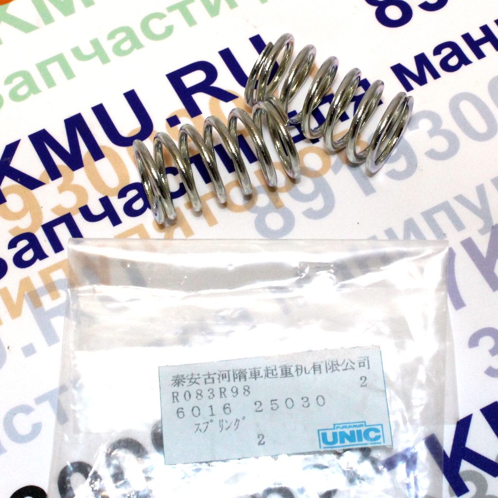 Пружина золотника распределителя Unic URA 200-500